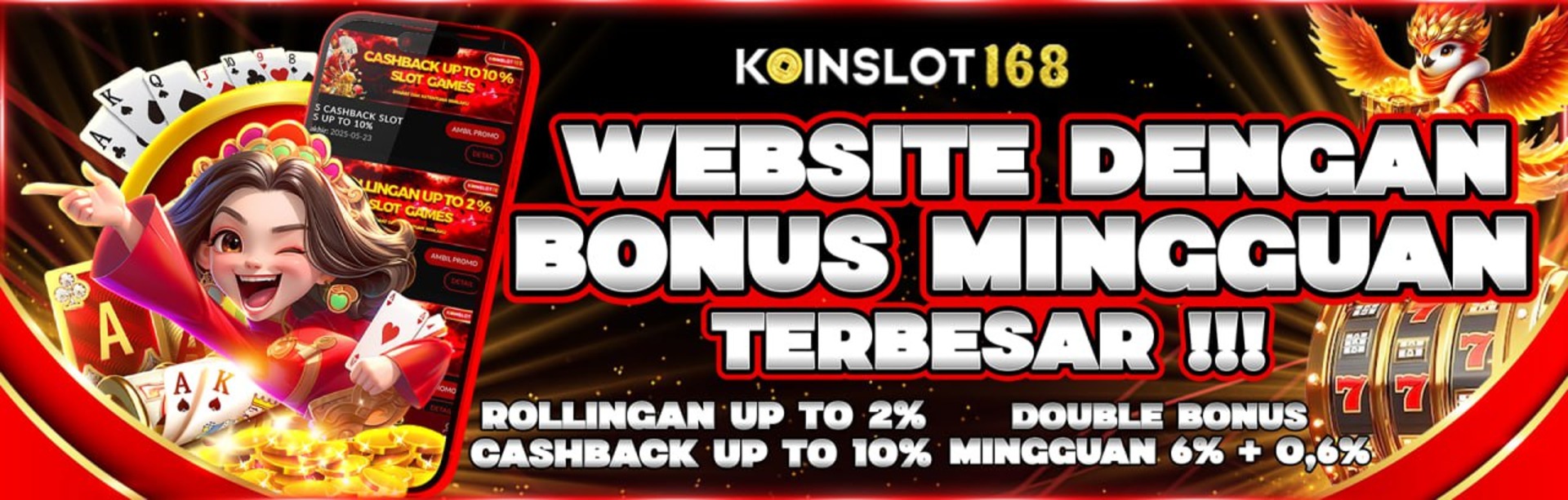 BONUS MINGGUAN TERBESAR