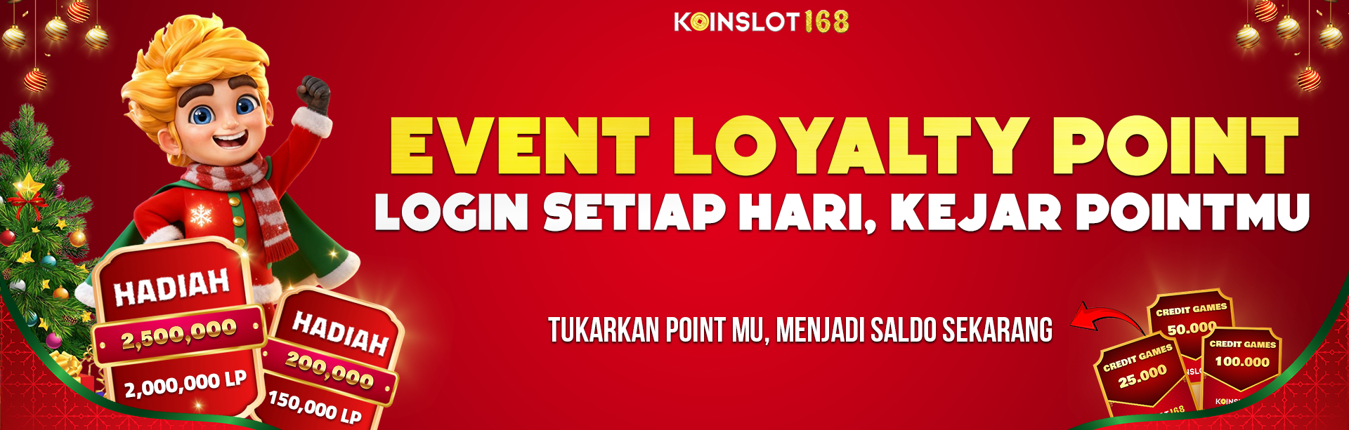 LOYALTY POINT KOINSLOT168 WIN