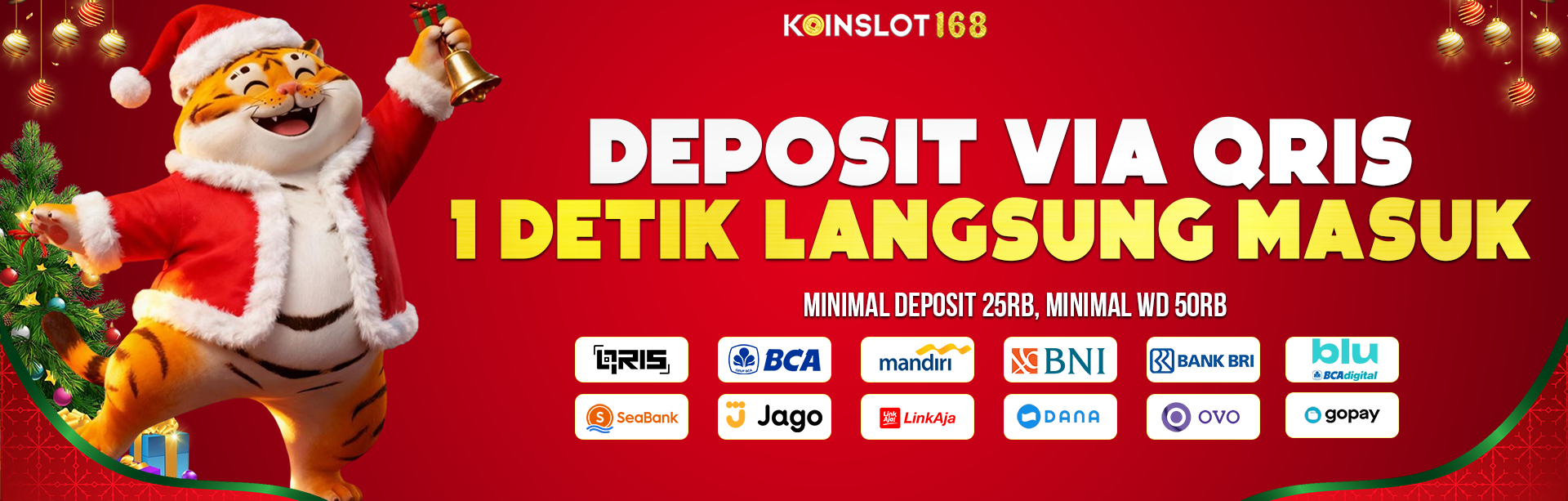 DEPOSIT QRIS KOINSLOT168