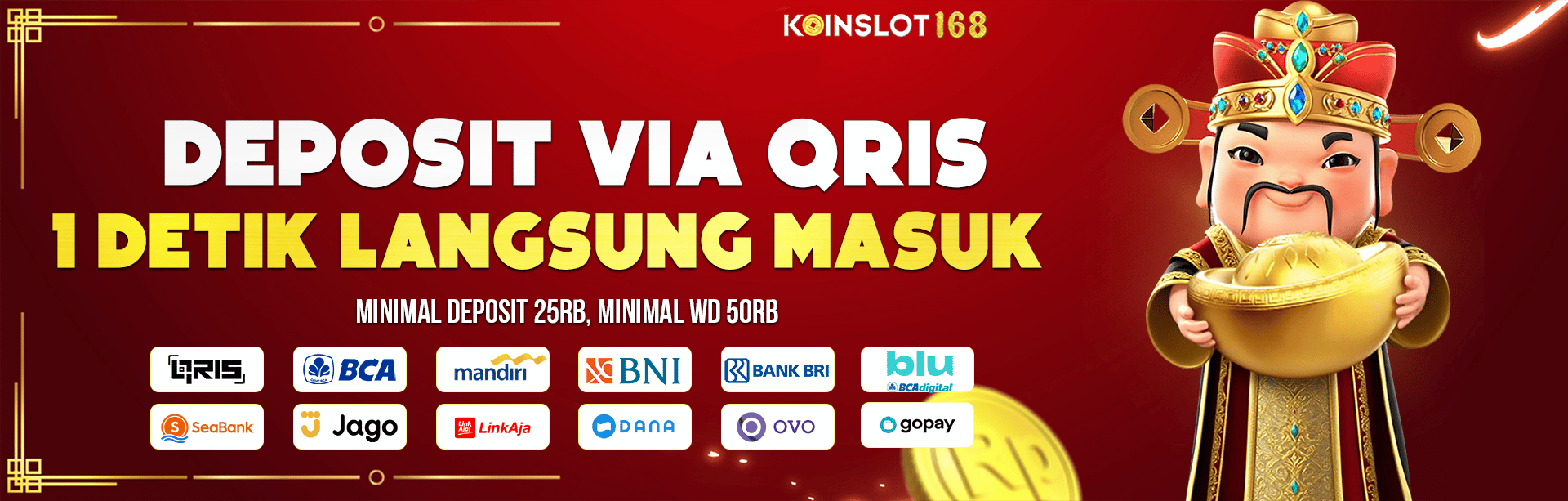 DEPOSIT QRIS KOINSLOT168