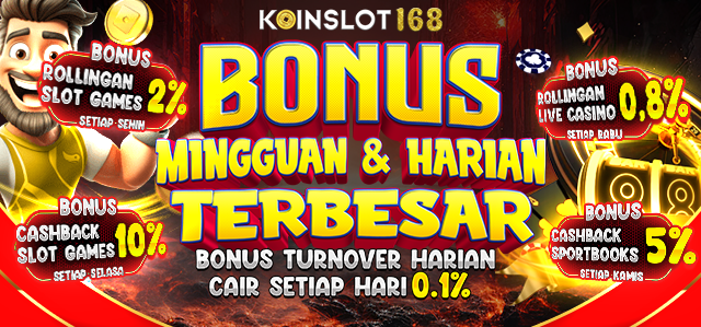 BONUS MINGGUAN TERBESAR