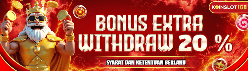 BONUS WD 20% KOINSLOT168